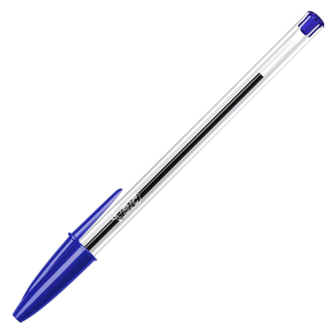 Bic Cristal Ballpoint Pen Medium Blue Ink