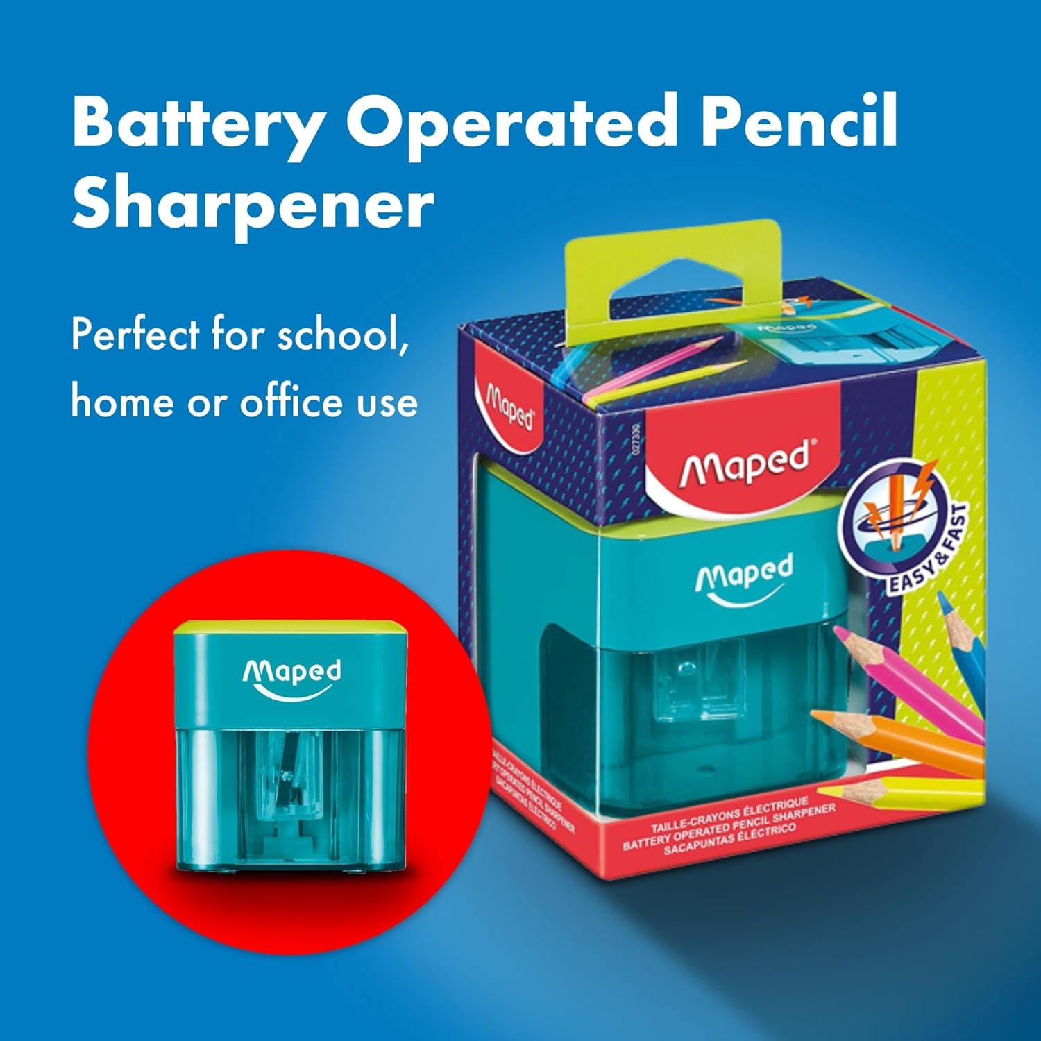 Maped Battery Operated Pencil Sharpener