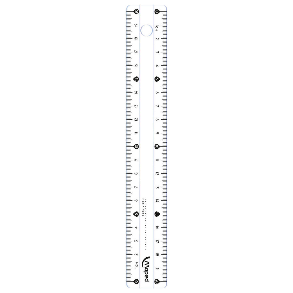 Maped Plastic Ruler 20cm