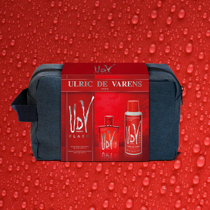 Ulric De Varens Masculine Eau De Toilette 100ml + Deodorant 200ml - Flash