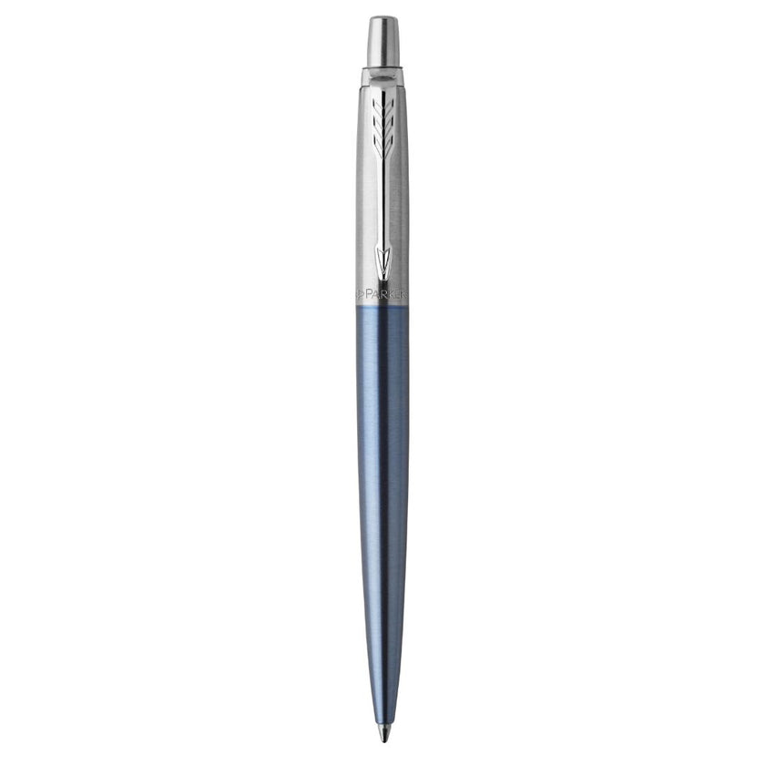 Parker Jotter Ballpoint Pen M Blue Ink - Waterloo Blue