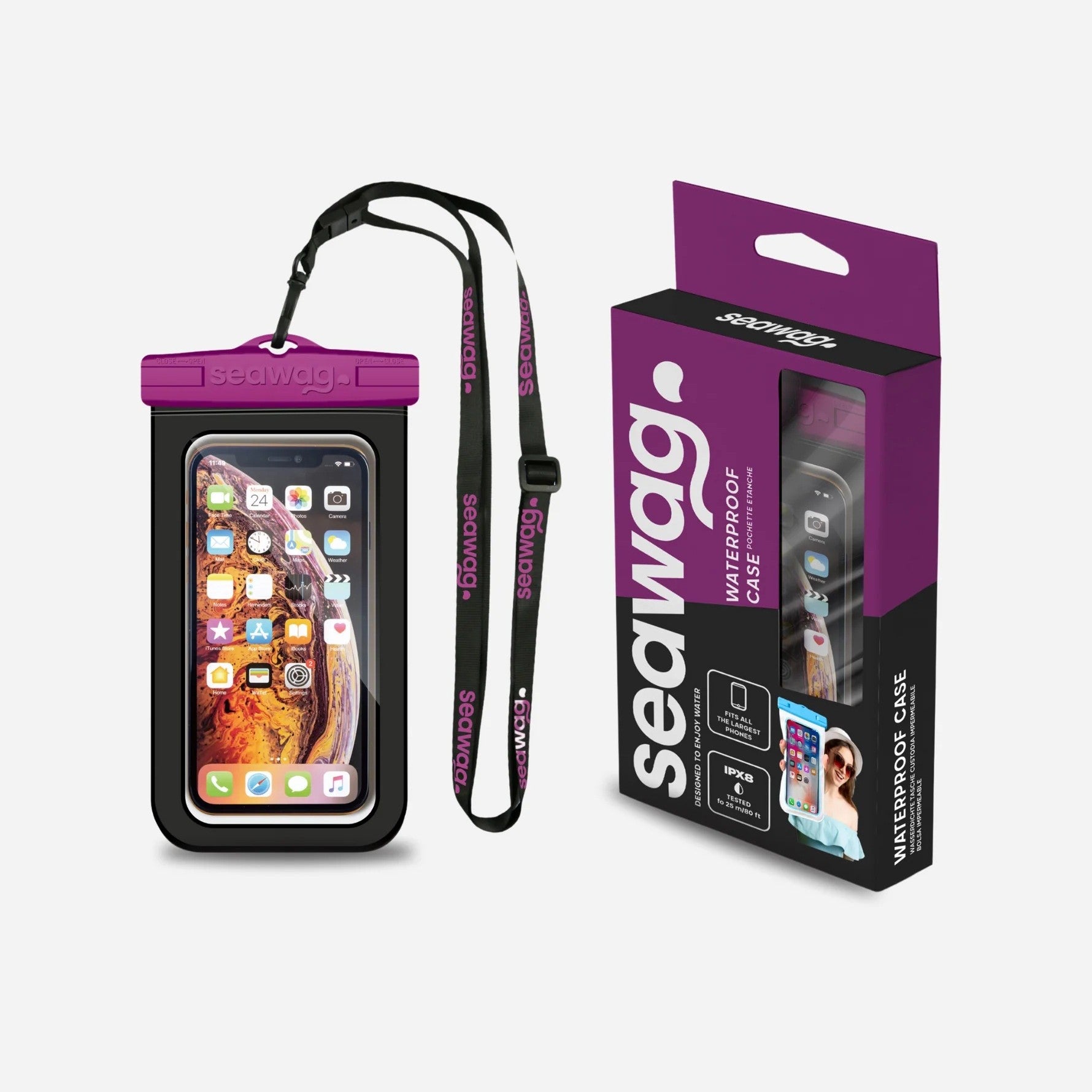 Seawag Waterproof Case Pink/Black