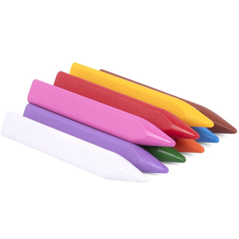 Jovi Jumbo Easy Grip Wax Crayons A Pack Of 24pcs