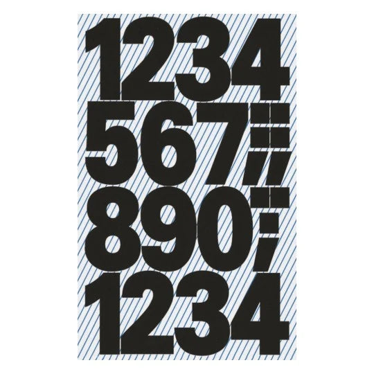 Avery Labels With Numbers Waterproof 85 x 160mm A Pack Of 2 Sheets