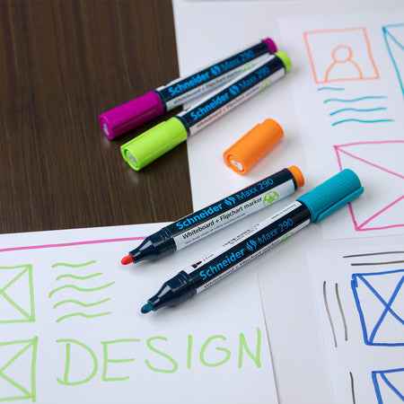 Schneider Whiteboard/Flipchart Marker - Maxx 290 - Various Colours