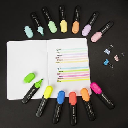 Schneider Permanent Universal Highlighter Markers - Maxx 220/222/224 - Various Colours
