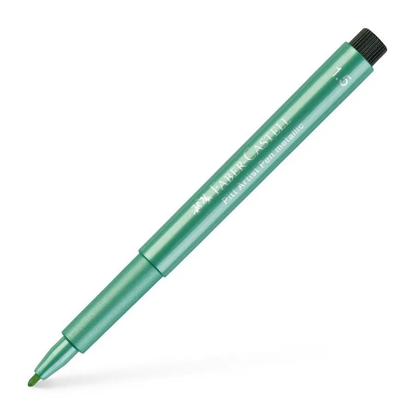 Faber Castell Pitt Artist Pen 1.5mm Green Metallic 294