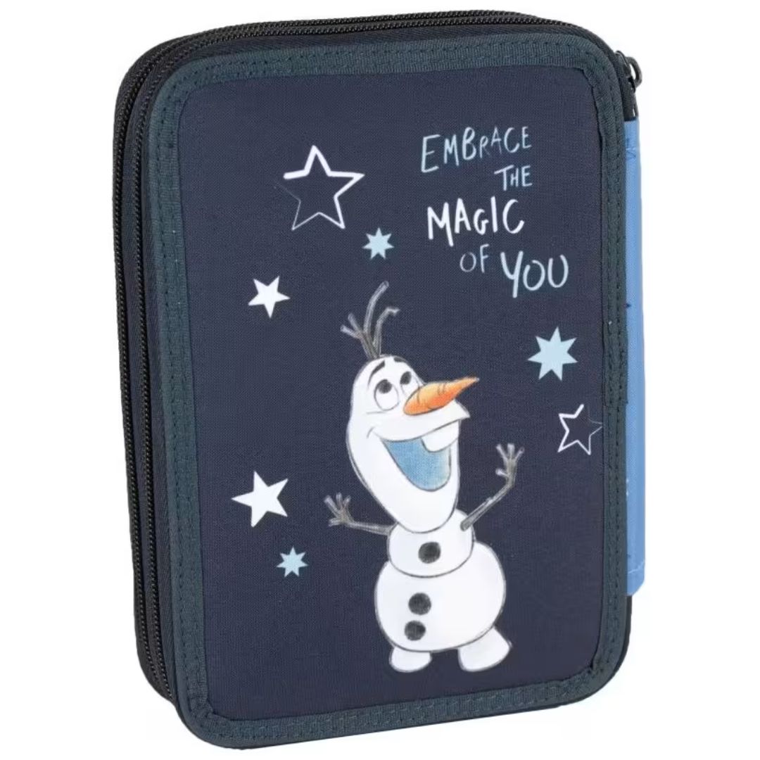 Gim 2 Compartments Full Pencil Case 14 x 20 x 4cm - Frozen