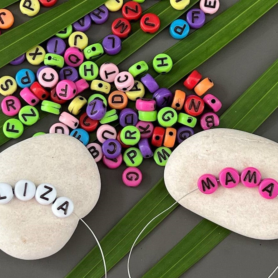 Stylex Letter Beads A Pack Of 20g x 1pc Assortment