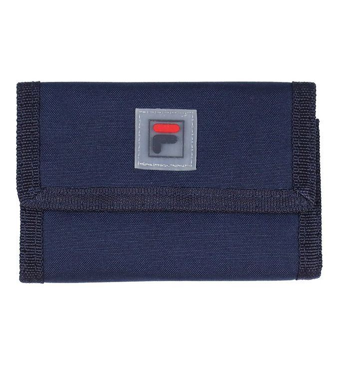 Fila Mini Coated Canvas Soft Wallet Black