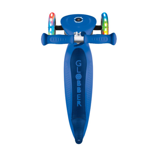 Globber Primo Foldable Lights Scooter +3y - Blue