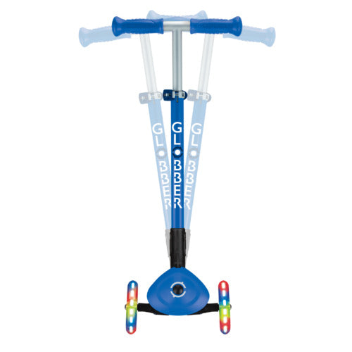 Globber Primo Foldable Lights Scooter +3y - Blue
