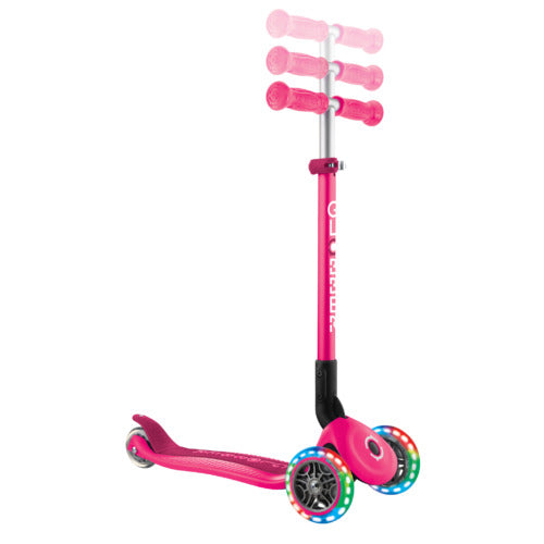 Globber Primo Foldable Lights +3y - Pink