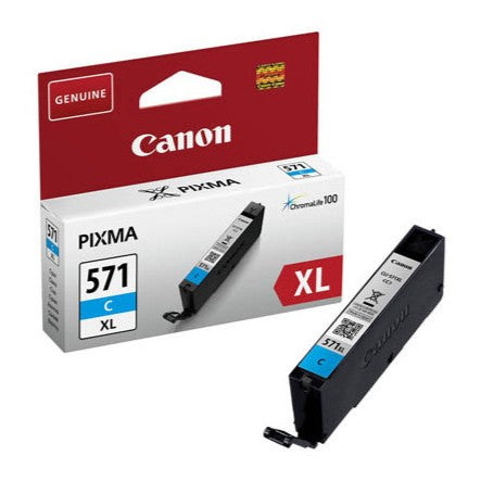 Canon Pixma Ink Cartridge 571 XL - Cyan 375 Pages