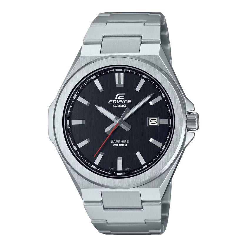 Casio Edifice EFR-S108D-1AVUEF - Black/Silver Wrist Watch