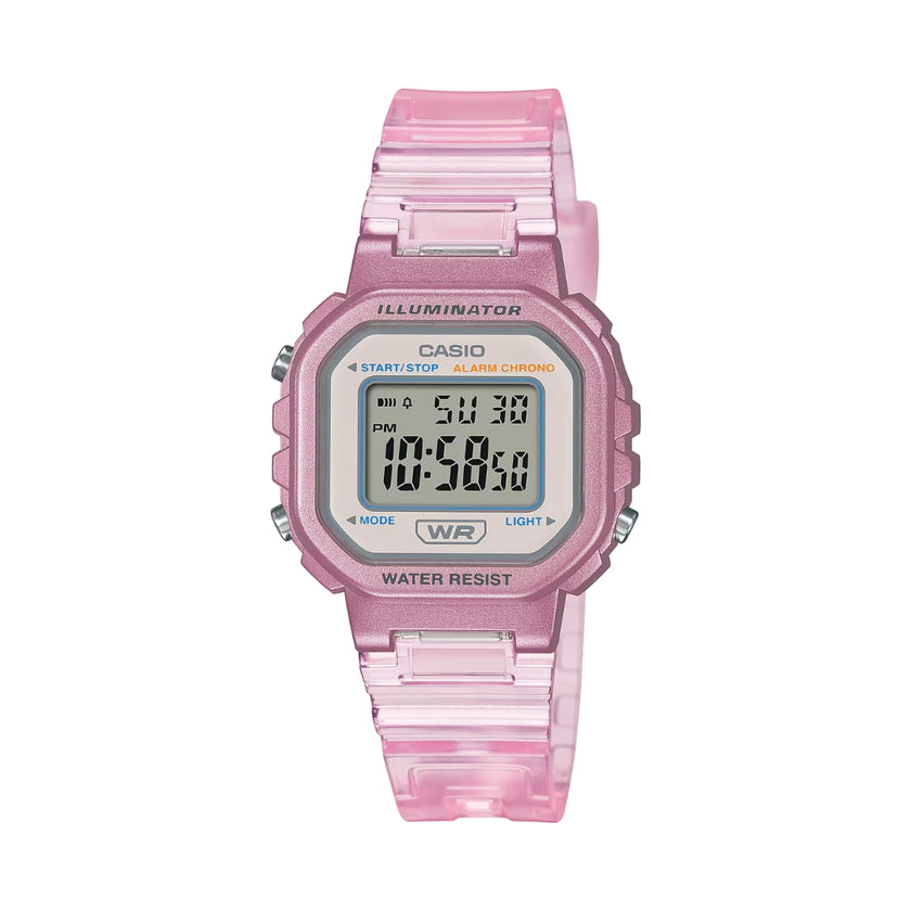 Casio LA-20WHS-4AEF - Transparent Pink Wrist Watch