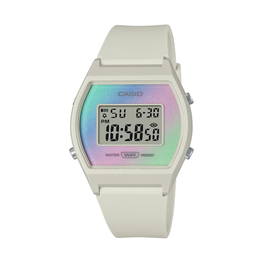 Casio LW-205H-8AEF - Cream White Wrist Watch