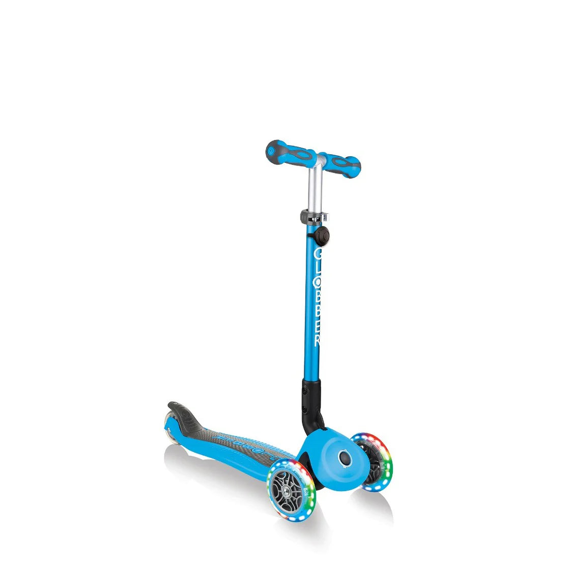 Globber Go-Up Deluxe Lights 3 In 1 Max 50kg - Sky Blue