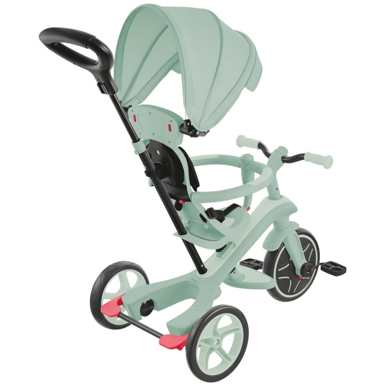 Globber Explorer Trike 4in1 Ecologic - Pistachio