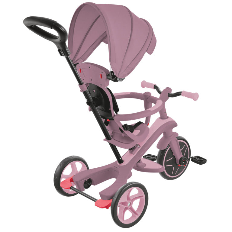 Globber Explorer Trike 4in1 Ecologic - Berry