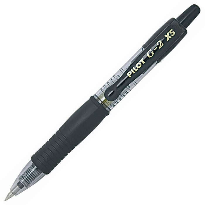 Pilot G-2 XS Pixie Mini Retractable Ballpoint Pen 0.7 - Black Ink
