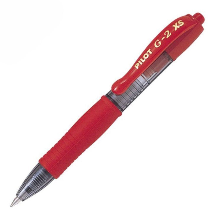 Pilot G-2 XS Pixie Mini Retractable Ballpoint Pen 0.7 - Red Ink