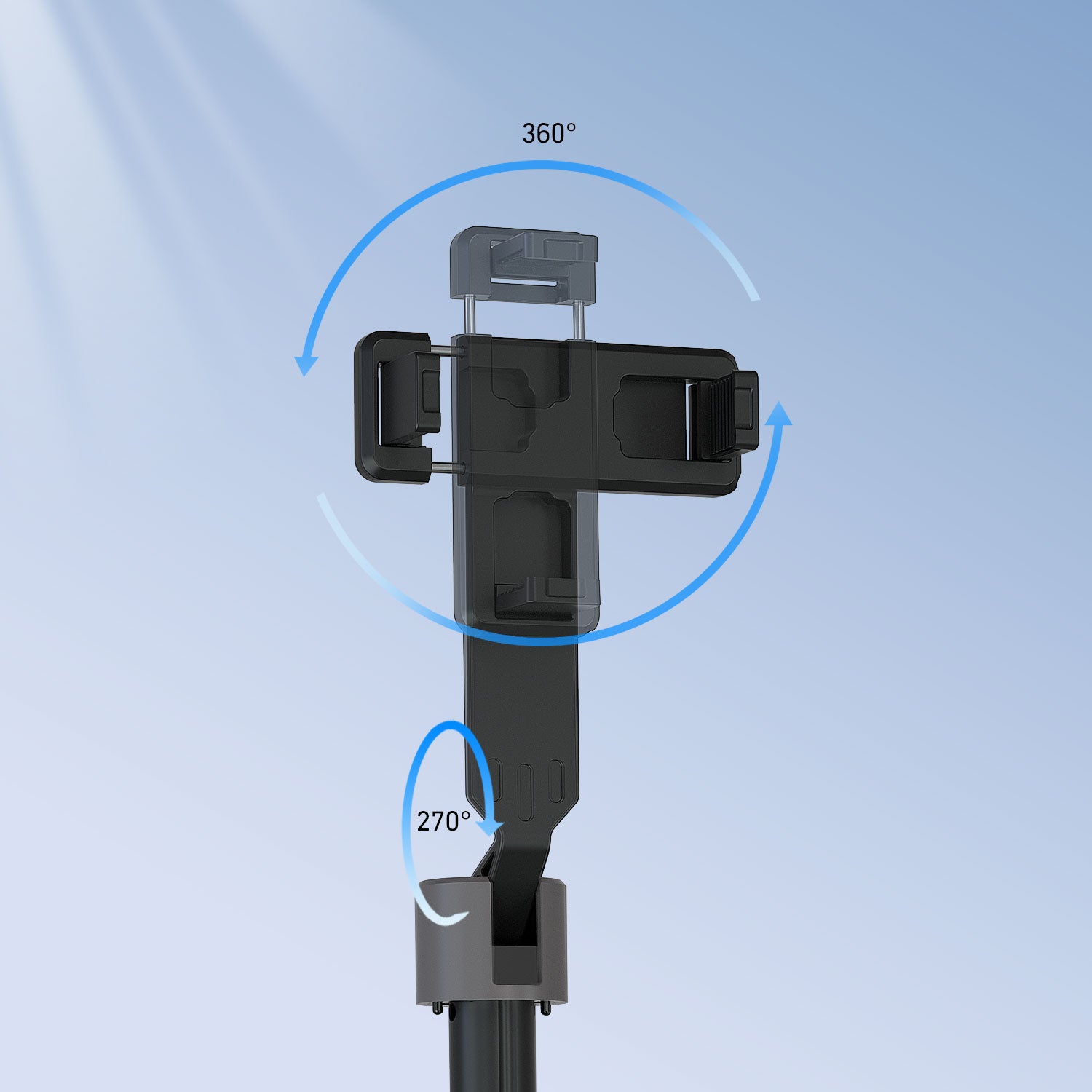 Bwoo Mobile Phone Wireless Remote Control Tripod Mount Selfie Stick