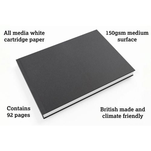 A5 Artgecko CLASSY All Media Casebound Sketchbook