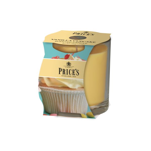 Price's Candles - Jar Candle - Vanilla Cupcake