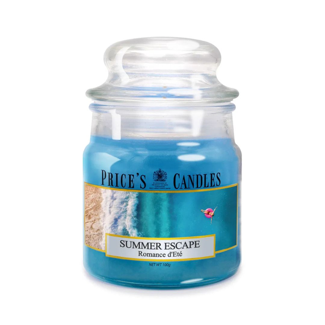 Price's Candles - Small Jar Candle - Summer Escape 100gr