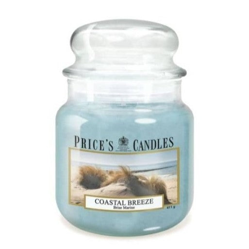 Price's Candles - Medium Jar Candle - Coastal Breeze 411gr