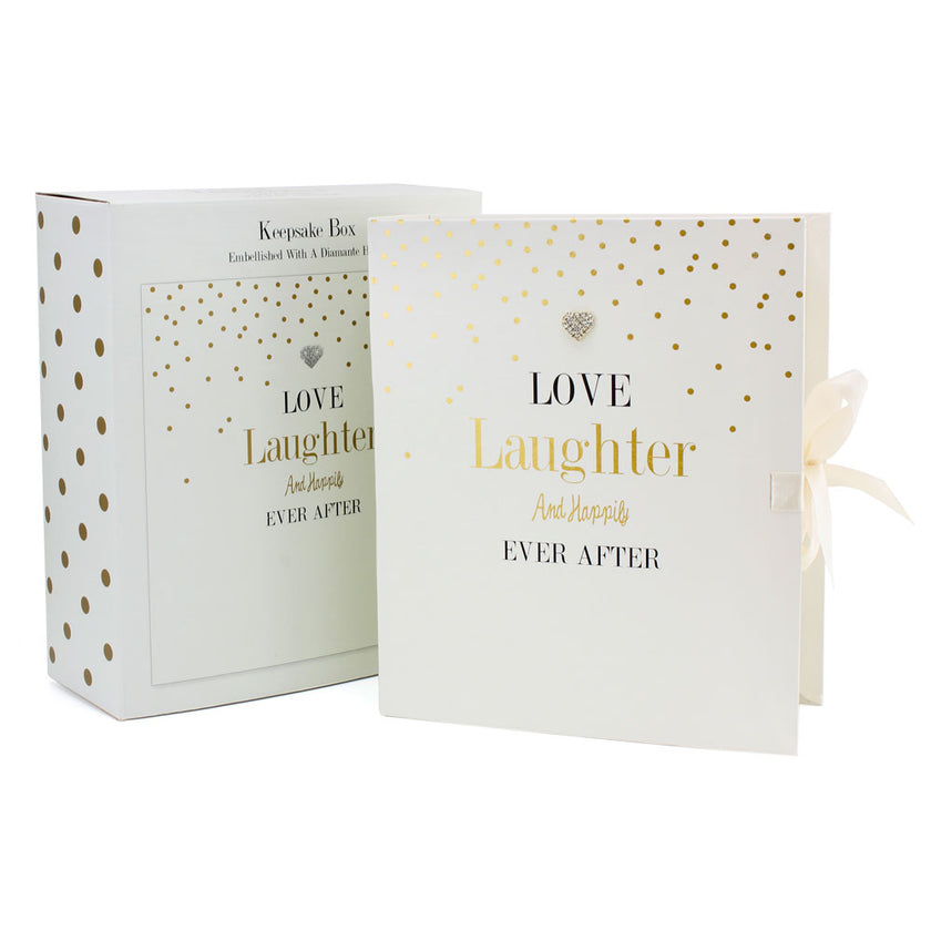 L&P Keepsake Box - Love, Laughter And Happily Ever After