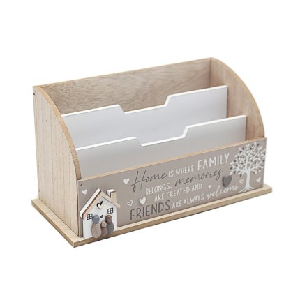 Love & Affection Friends Wooden Letter Rack