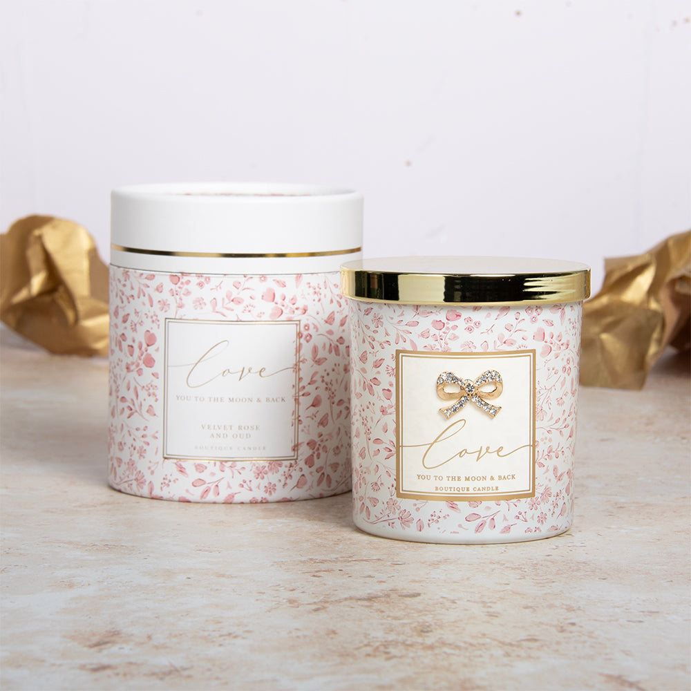 L&P Boutique Candle - Love - Velvet Rose And Oud