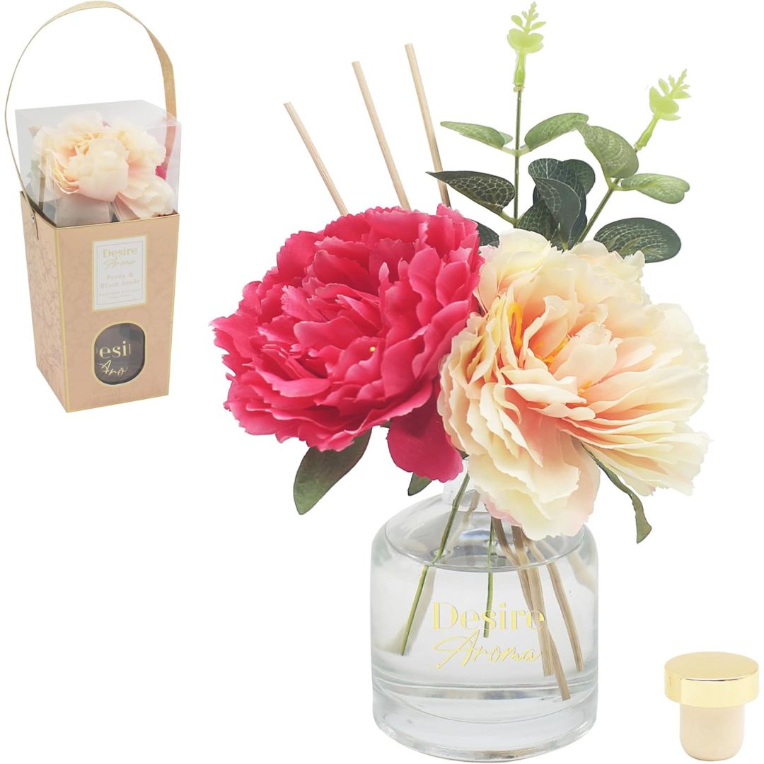 L&P Boutique Diffuser 200ml - Peony & Blush Suede