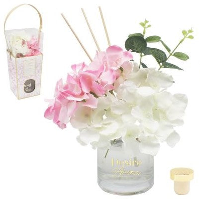 L&P Boutique Diffuser 200ml - Hydrangea & Blush Suede