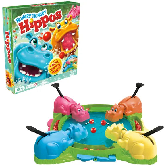 Hungry Hungry Hippos Board Game +4y