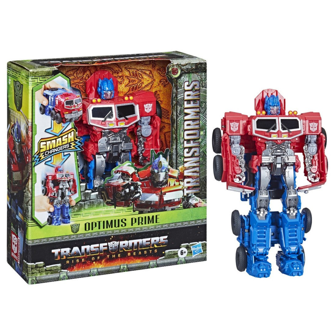 Transformers Rise of the Beasts WV7 Smash Changers - Optimus Prime