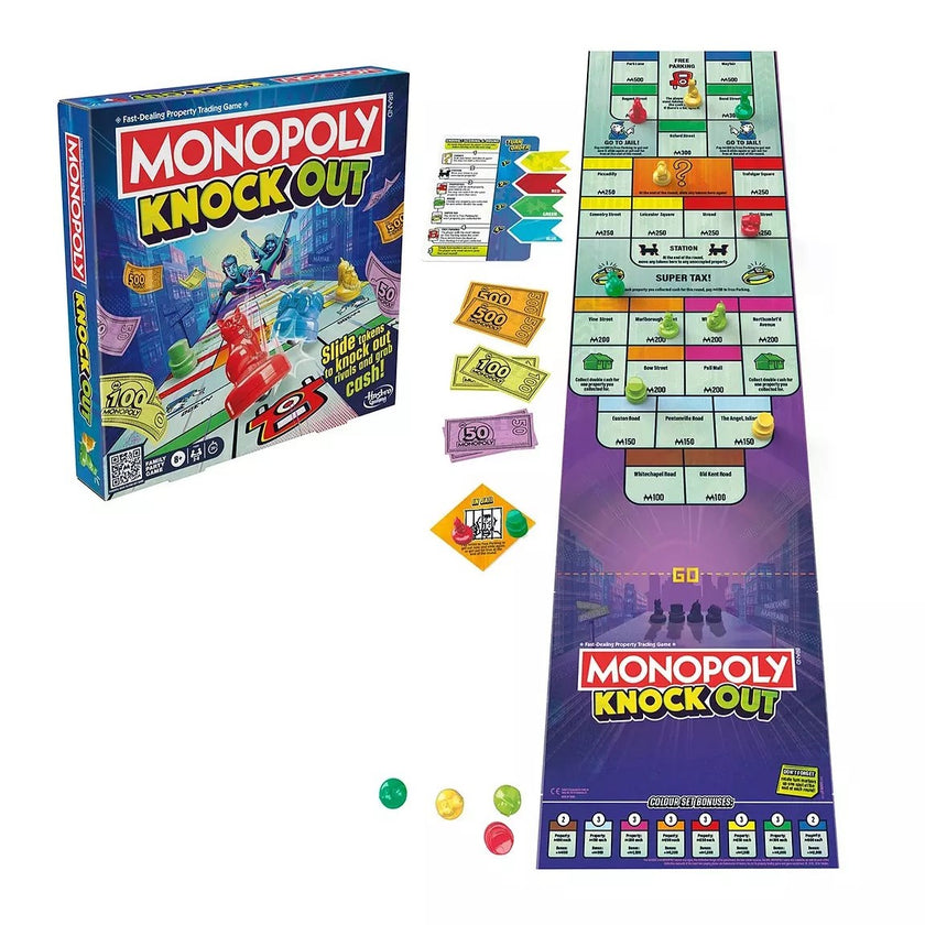 Hasbro Monopoly Knockout Board Game