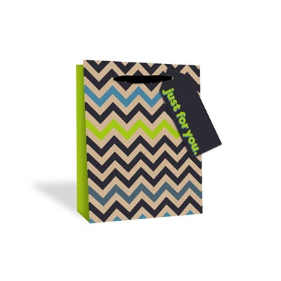 Tallon Gift Bag Small 23 x 18cm - Zig Zag
