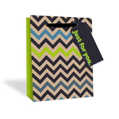 Tallon Gift Bag Medium 32 x 26cm - Zig Zag