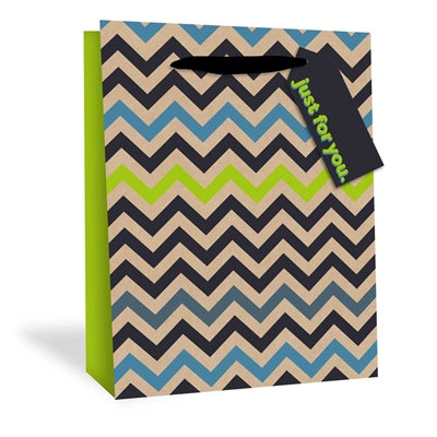 Tallon Gift Bag Large 44 x 32cm - Zig Zag