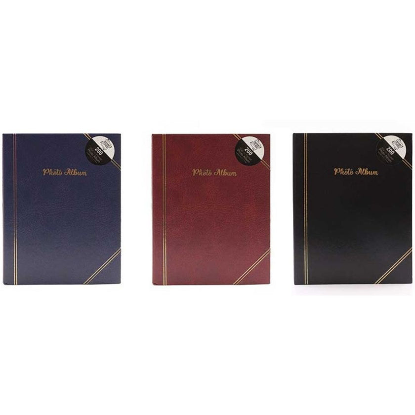 Tallon Photo Album Slip-In Pocket 200 Photos 10 x 15cm - Classic x 1pc Assortment