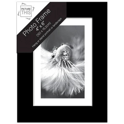 Tallon Black Photo Frame - Various Sizes
