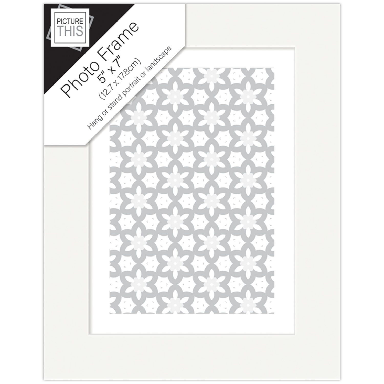 Tallon White Photo Frame - Various Sizes