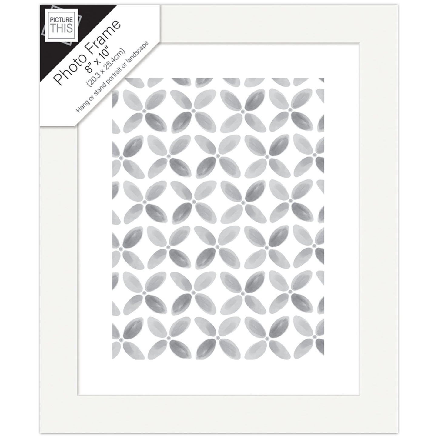 Tallon White Photo Frame - Various Sizes