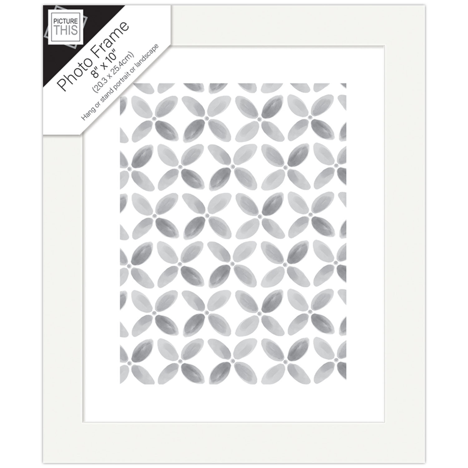 Tallon White Photo Frame - Various Sizes