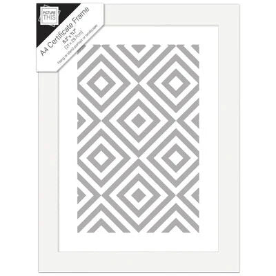 Tallon White Photo Frame - Various Sizes