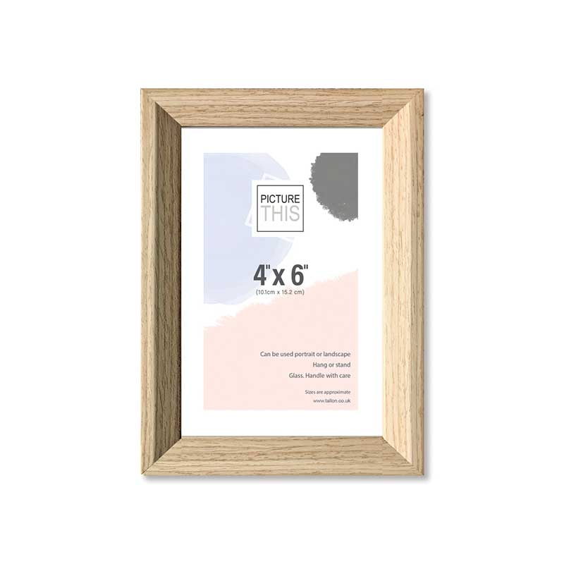 Tallon Wood effect Photo Frame - Various Sizes
