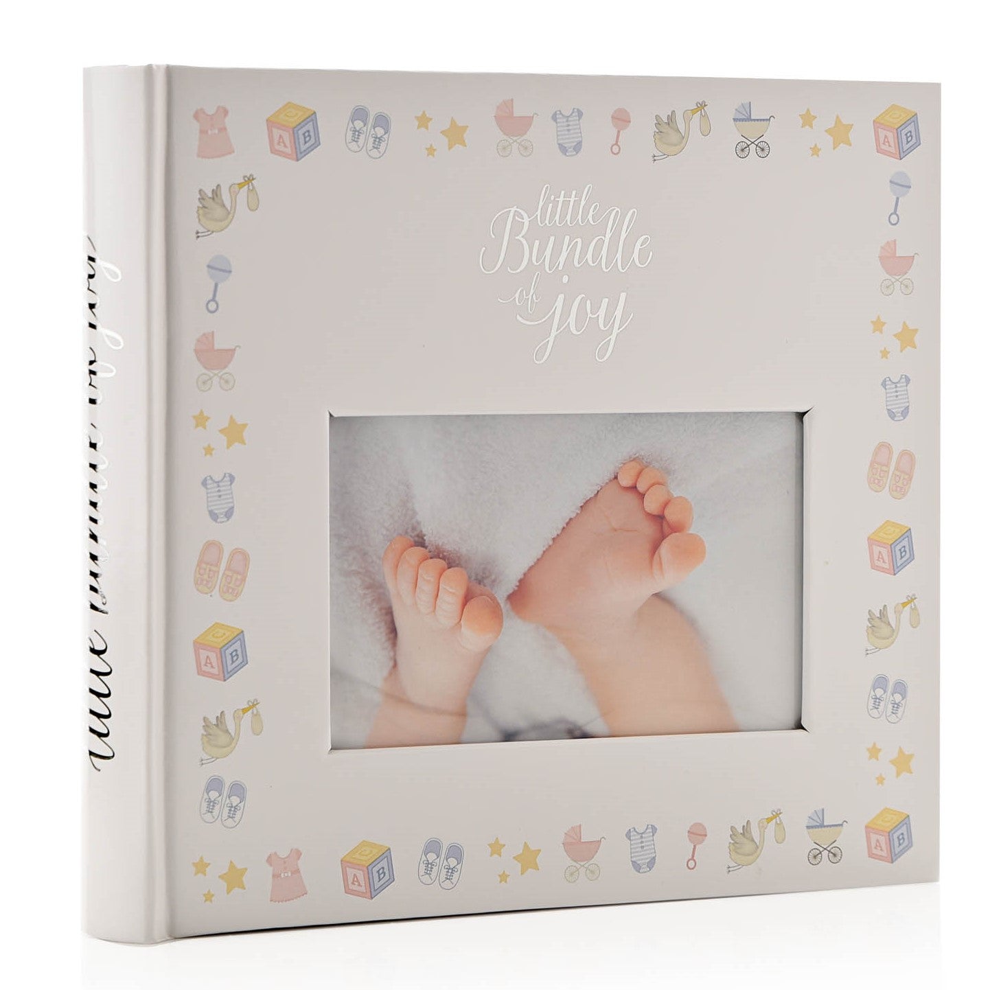 Hello Baby Photo Album 160 Pockets 10 x 15cm - Little Bundle Of Joy